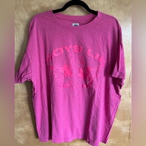 Boys Lie Rosé Boyfriend Tee